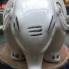 CGASPL Elephant Shape White Ceramic Pot