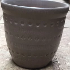 CGASPL Grey Ceramic Pot Pot-Planters