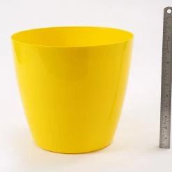 CGASPL Pot-Planters 11 Inch Yellow Singapore Pot (280mm) 12 CGASPL Pot-Planters 11 Inch Yellow Singapore Pot (280mm)