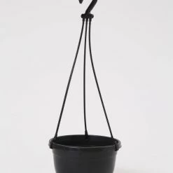 CGASPL Pot-Planters 7 Inch Hanging Pot Black
