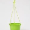 CGASPL 7 Inch Hanging Pot Green