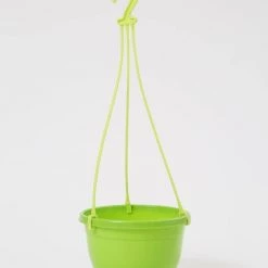 CGASPL 7 Inch Hanging Pot Green