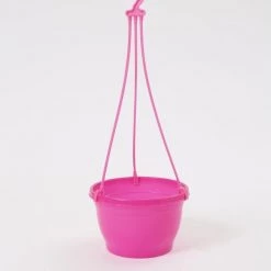 CGASPL Pot-Planters 7 Inch Hanging Pot Pink