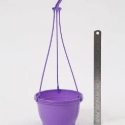 CGASPL 7 Inch Hanging Pot Violet Pot-Planters