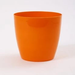 CGASPL Pot-Planters 5 Inch Orange Singapore Pot (125mm)