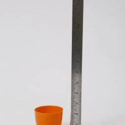 CGASPL 2.5 Inch Orange Singapore Pot (67mm)