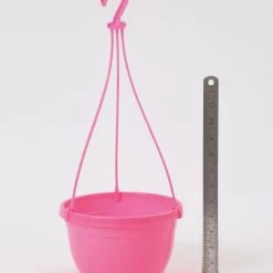 CGASPL 8 Inch Hanging Pot Pink