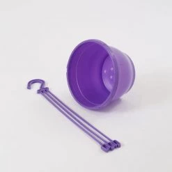 CGASPL 8 Inch Hanging Pot Violet