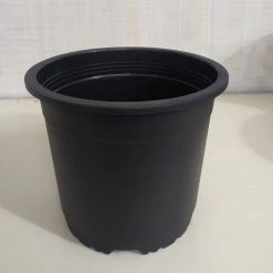 CGASPL 9" Flower Pot Black Colour Sunrise Series (22 Cm) ( Pack Of 12) Pot-Planters