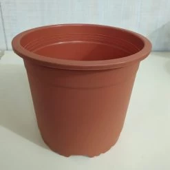 CGASPL 9" Flower Pot Terracotta Colour Sunrise Series (22 Cm) Round Pots