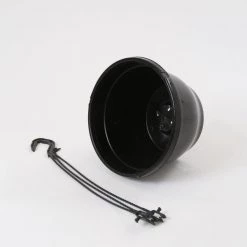 CGASPL Pot-Planters 10 Inch Hanging Pot Black