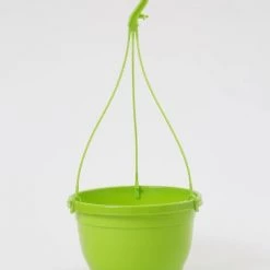 CGASPL Pot-Planters 10 Inch Hanging Pot Green