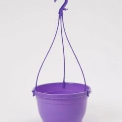 CGASPL 10 Inch Hanging Pot Violet Pot-Planters