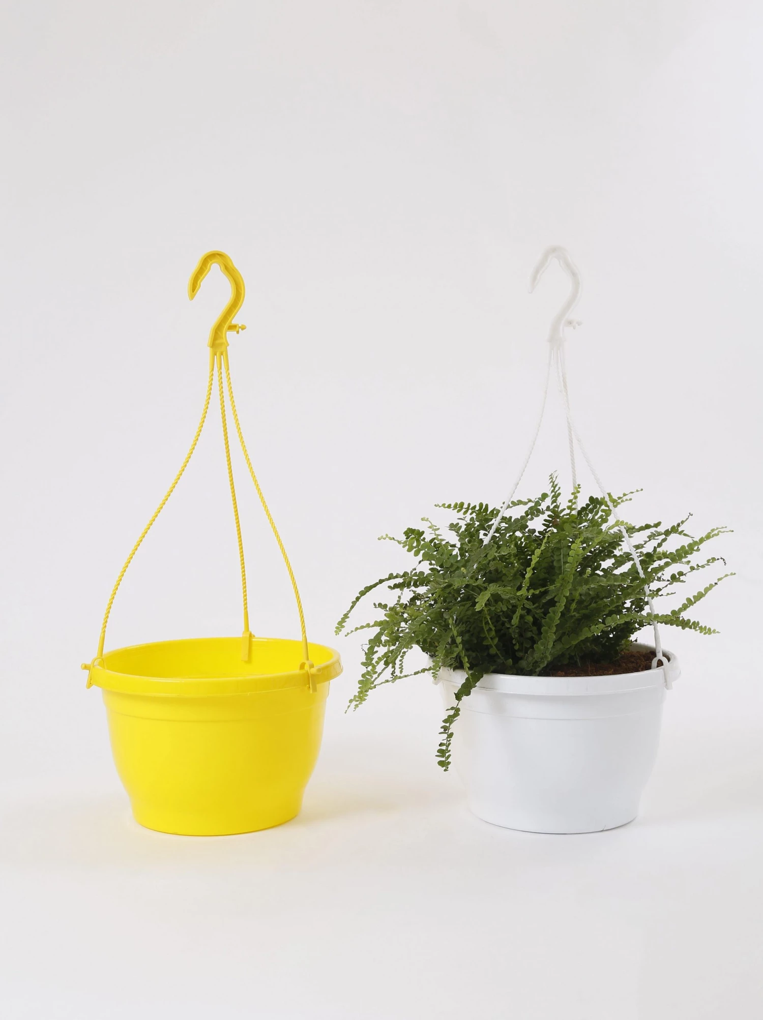 CGASPL Pot-Planters 10 Inch Hanging Pot Yellow 6 CGASPL Pot-Planters 10 Inch Hanging Pot Yellow