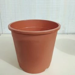 CGASPL Pot-Planters 10" Flower Pot Terracotta Colour Sunrise Series (26 Cm) ( Pack Of 12)