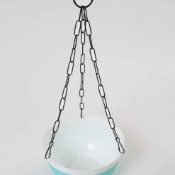 CGASPL Pot-Planters 20 Cm Double Color Hanging Pot (Turq)