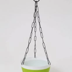 CGASPL 16 Cm Double Color Hanging Pot (Green)