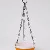 CGASPL Pot-Planters 16 Cm Double Color Hanging Pot (Orange) 2 CGASPL Pot-Planters 16 Cm Double Color Hanging Pot (Orange)