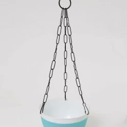 CGASPL 16 Cm Double Color Hanging Pot (Turq)