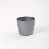 CGASPL 3.5 Inch Gray Singapore Pot (90mm) Pot-Planters