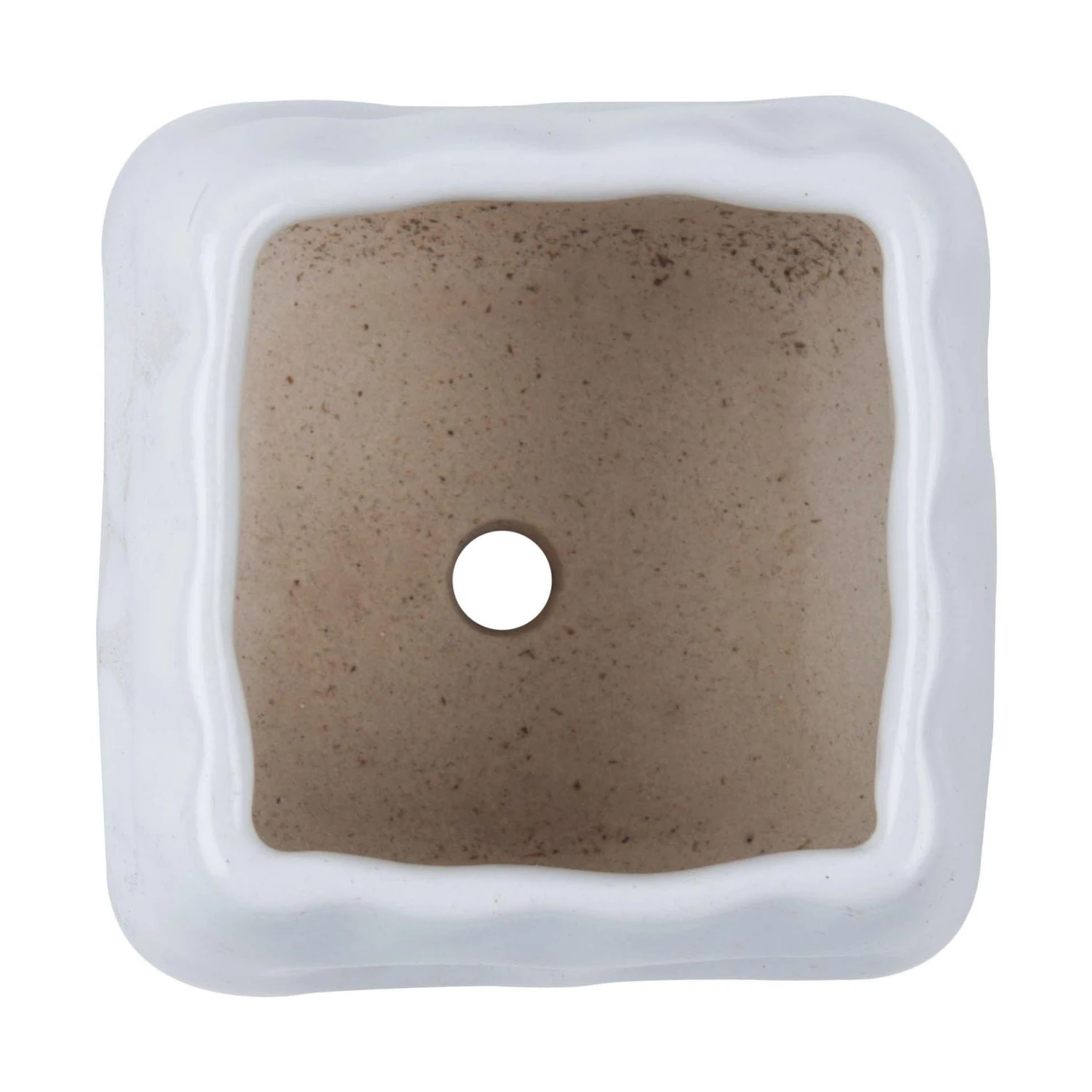 CGASPL Grey Ceramic Pot ( Pack Of 3) Pot-Planters