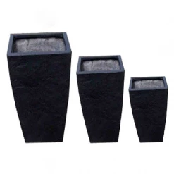 CGASPL Pot-Planters Designer Elegance Slate Fiber Planter