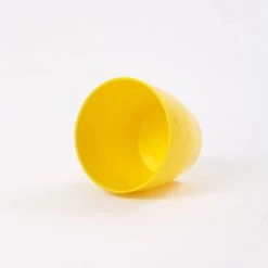 CGASPL Pot-Planters 4 Inch Yellow Singapore Pot (105mm)