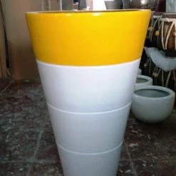 CGASPL Magnolia Round Fiber Planter