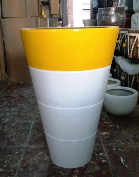 CGASPL Magnolia Round Fiber Planter 3 CGASPL Magnolia Round Fiber Planter