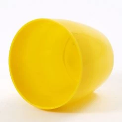 CGASPL Pot-Planters 5 Inch Yellow Singapore Pot (125mm)