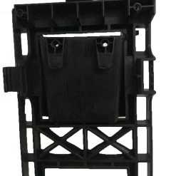 CGASPL Pot-Planters Vertical Wall Garden Model Vertigreen Black (1 Frame + 3 Pots)