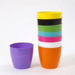 CGASPL 6 Inch Multi Singapore Pot (Pack Of 12) (160mm)