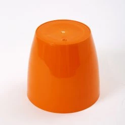CGASPL Pot-Planters 6 Inch Orange Singapore Pot (160mm)