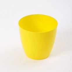CGASPL 6 Inch Yellow Singapore Pot (160mm) Pot-Planters