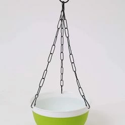 CGASPL 16 Cm Double Color Hanging Pot (Multi) Qty 3 Pots 8 CGASPL 16 Cm Double Color Hanging Pot (Multi) Qty 3 Pots