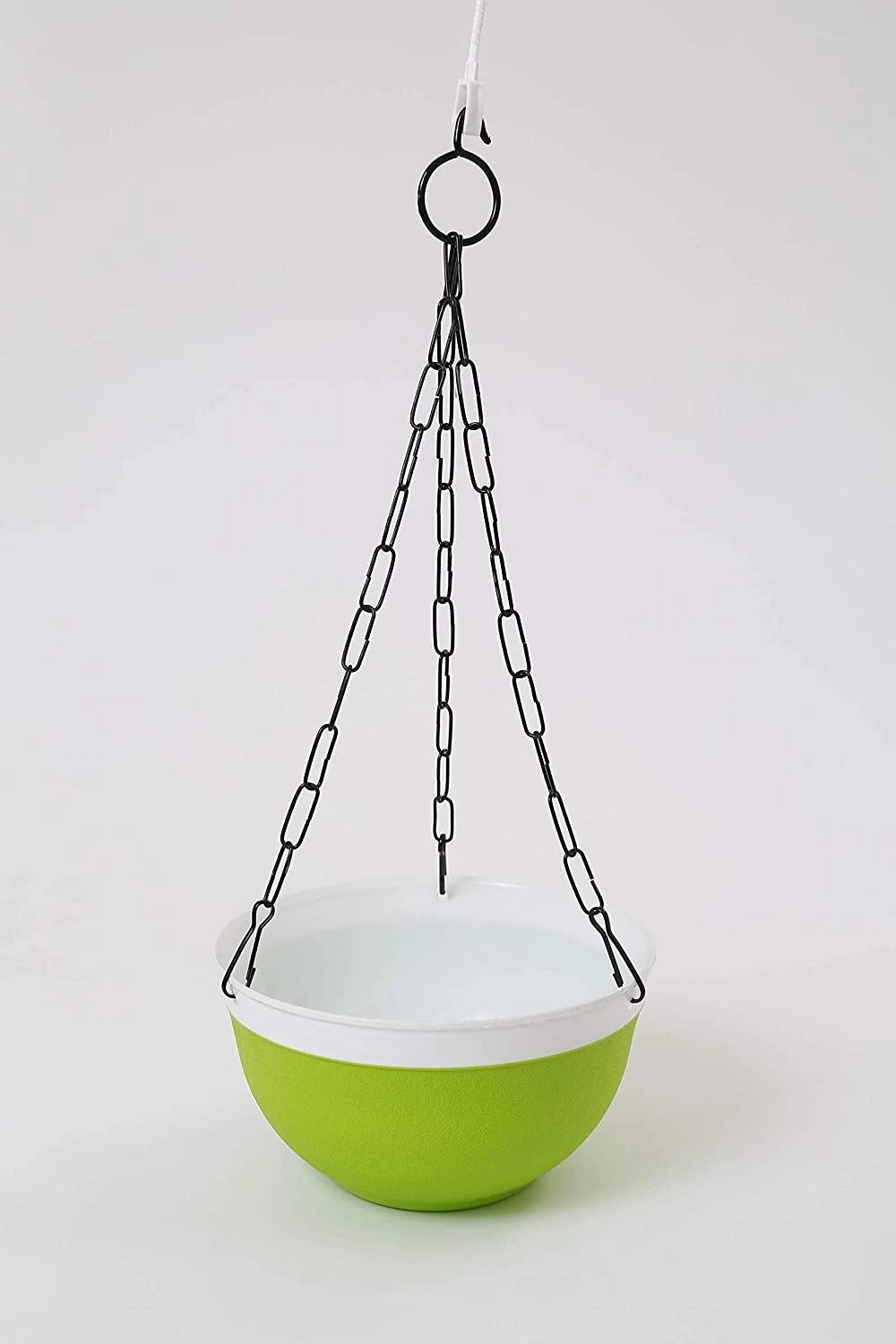 CGASPL 16 Cm Double Color Hanging Pot (Multi) Qty 3 Pots 5 CGASPL 16 Cm Double Color Hanging Pot (Multi) Qty 3 Pots