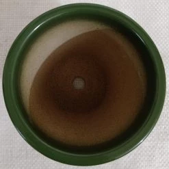 CGASPL 4" Round Ceramic Pot Turtle Green (Pack Of 3) Pot-Planters 7 CGASPL 4