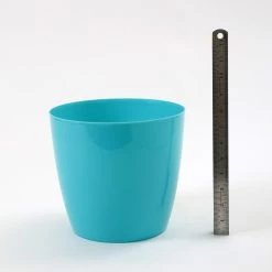 CGASPL 8.5 Inch Turq Singapore Pot (220mm) Pot-Planters