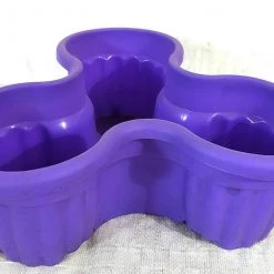 CGASPL Pot-Planters Stacking Pots Violet ,Vertical Flower Tower Pots