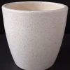 CGASPL Pots By Size Large Round Ceramic Pot White