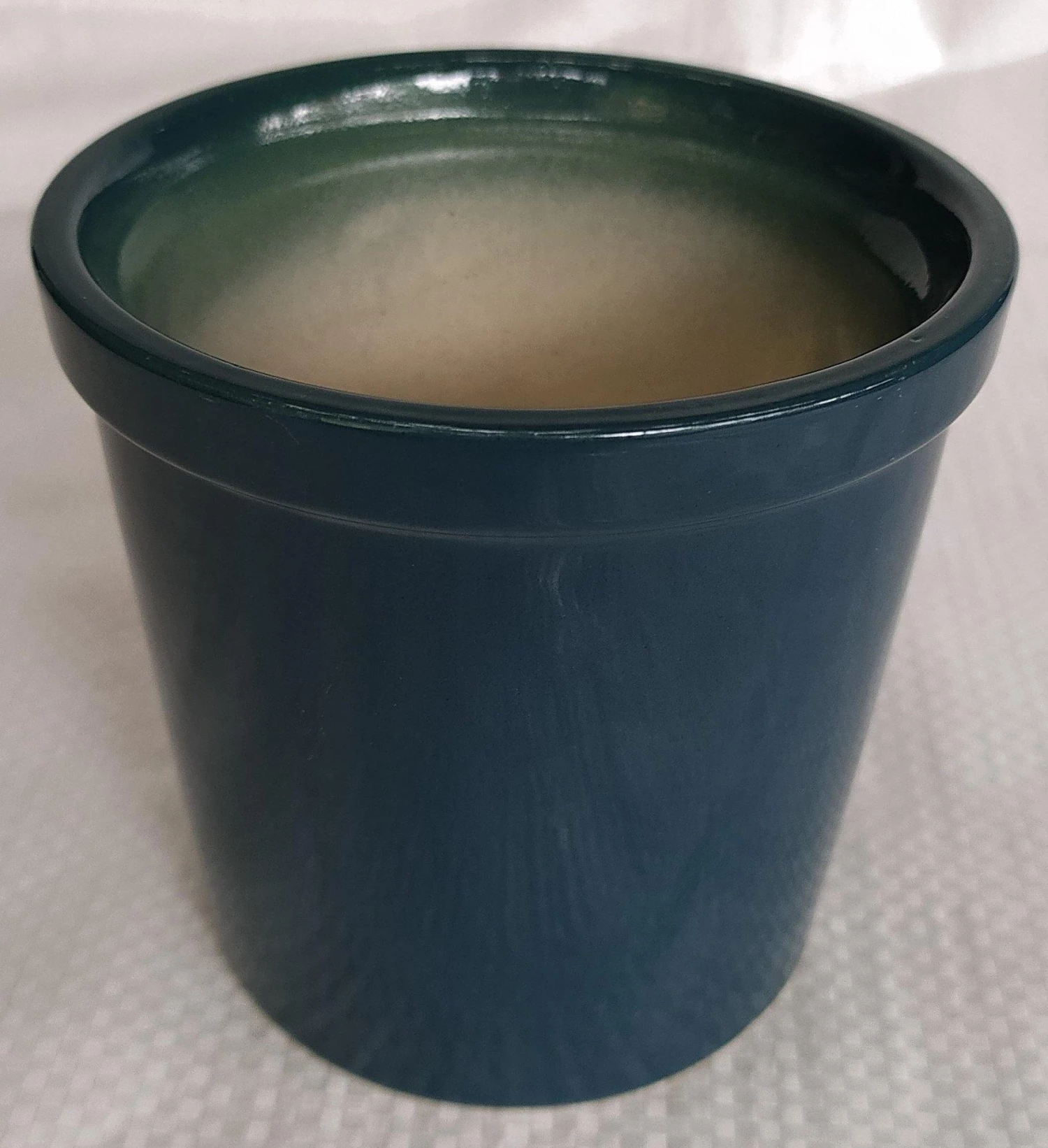 CGASPL Shiny Peacock Color Round Ceramic Pot (Pack Of 3) Pot-Planters 3 CGASPL Shiny Peacock Color Round Ceramic Pot (Pack Of 3) Pot-Planters