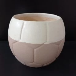 CGASPL Football Shaped Ceramic Pot