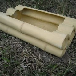 CGASPL Bamboo Junior Fiber Planter Pot-Planters