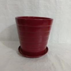 CGASPL Large Grape Wine Color Round Ceramic Pot