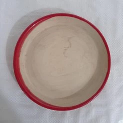 CGASPL Big Red Round Ceramic Pot Pot-Planters 7 CGASPL Big Red Round Ceramic Pot Pot-Planters