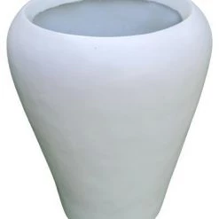 CGASPL Pot-Planters Brooklyn Senior White Fiber Planter