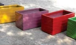 CGASPL Pot-Planters Wave Fiber Planter