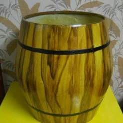 CGASPL Cyclamen  Round Fiber Planter Pot-Planters