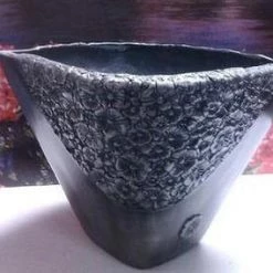 CGASPL Carnations Square Fiber Planter