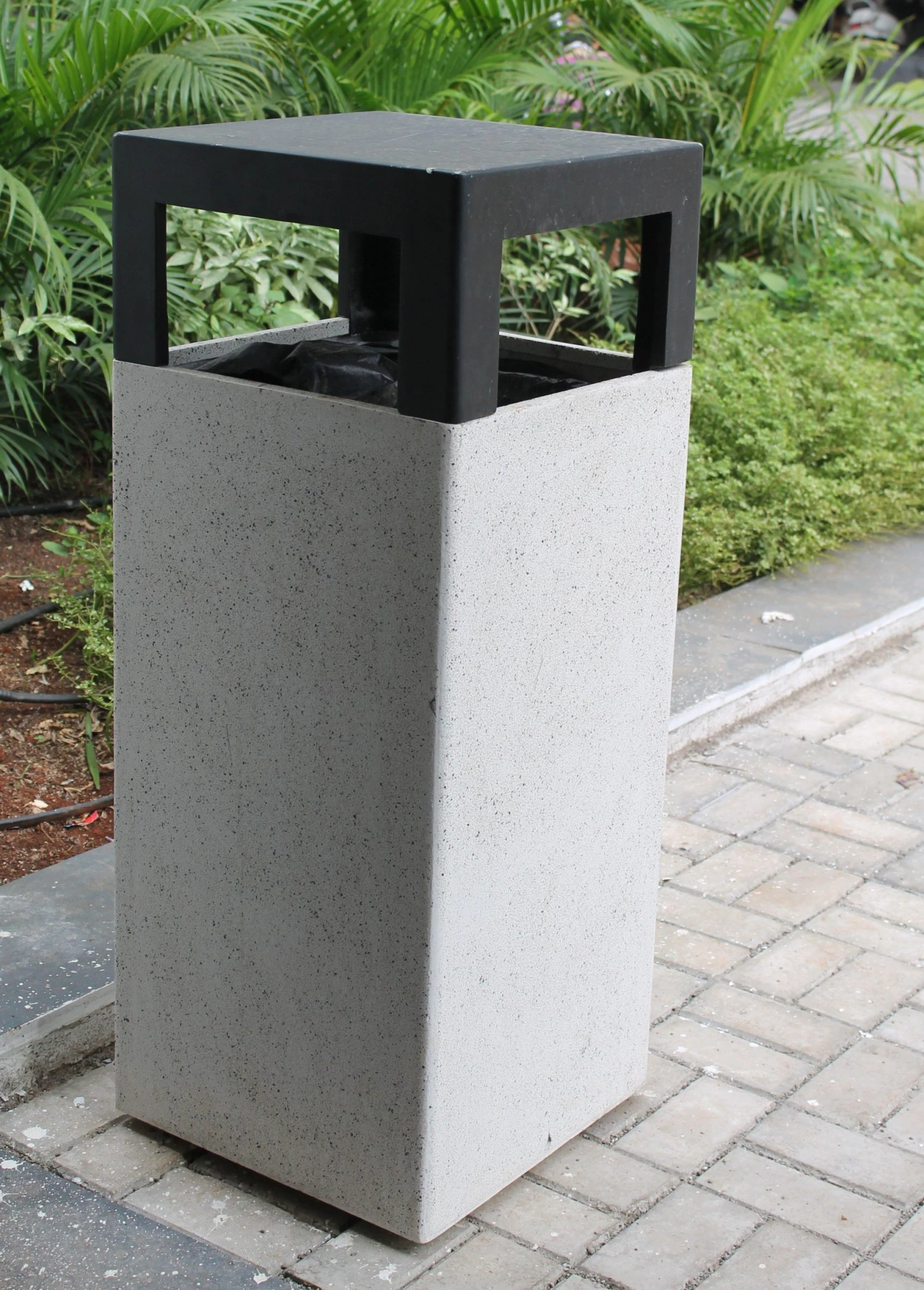 CGASPL Spotted Granite/Black Dustbin 3 CGASPL Spotted Granite/Black Dustbin